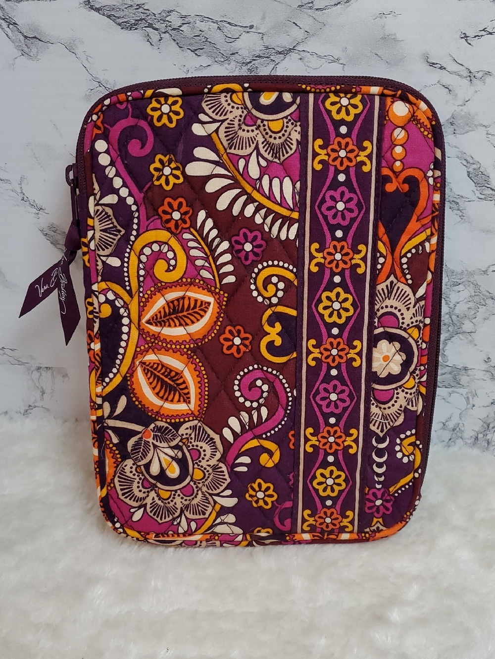 Vera Bradley Safari Sunset quilted tablet or e-reader sleeve